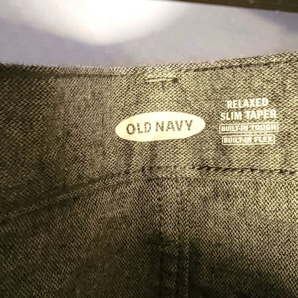 💥MENS OLD NAVY RELAXEDSLIM TAPERBUILT-IN TOUGHBUILT-IN FLEX 34/30💥 - Picture 3 of 4